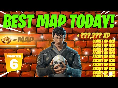 TODAY'S *BEST* Fortnite XP MAP! How You Can LEVEL UP FAST in Fortnite CHAPTER 6!