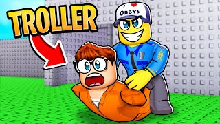 Dokáže 1 POLICISTA zastavit svého KÁMOŠE VĚZNĚ?! 👮⛓️ - Roblox Prison Tower