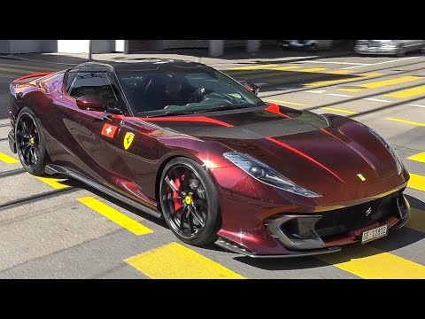 Cars in Zürich #148 - 812 Aperta, Techart GT STREET R, SF90, MC20, 458 Speciale, SVJ, F12 Novitec