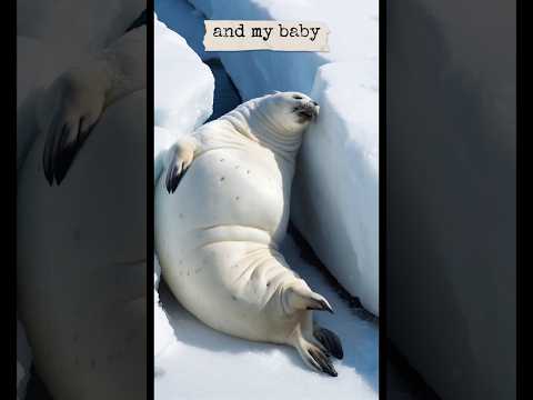 A touching story about a pregnant harp seal being saved and delivering a baby with humans' help