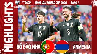 BỒ ĐÀO NHA VS ARMENIA HIGHLIGHTS & ALL GOALS 2026 | VÒNG LOẠI WORLD CUP 2026 | VLWC 2026