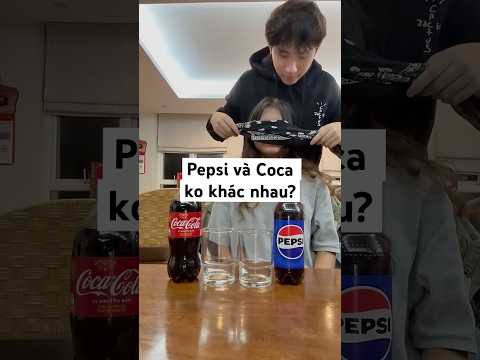 Coca vs Pepsi? #vietnam #cocacola #pepsi #vietnam #vuive #thuthach  #hanoi
