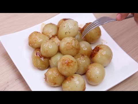 O sabor desta cebola preparada desta forma é surpreendente! Não consigo parar de comer!