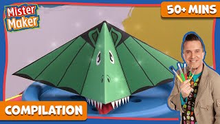 Mister Maker Around The World 🎨 Household Crafts Part 1 | FULL EPISODES - Arts & Crafts