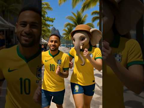 Brainrot Footballers Vlog ⚽️😎 ft. Ronaldo, Messi & the Meme Squad #CristianoRonaldo #Neymar #shorts