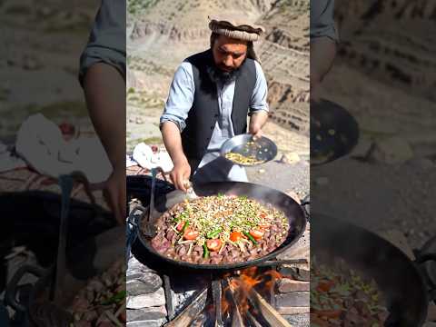Afghani best food mutton liver dry fruit | village food recipe | Mutton curry | Mutton recipe