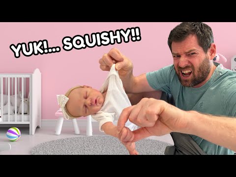 SILICONE BABY MIMI - CAN DAD CHANGE HER?