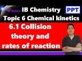 Reaction Rates and Collision Theory