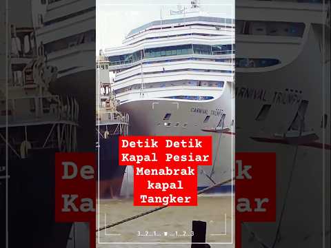 "Tabrakan Kapal Pesiar Tak Bisa Terhindarkan#shorts
