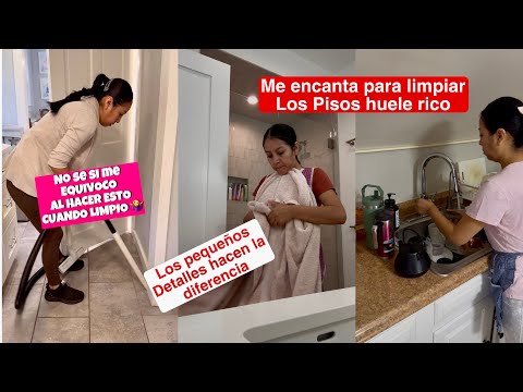 yo no limpio ESTAS AREAS CUANDO ESTAN DECORADAS, ESTE LIQUIDO HUELE RICO| LIMPIEZA DE LA COCINA