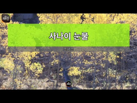 [아싸매직씽] 조항조  – 사나이눈물  karaoke | MAGICSING