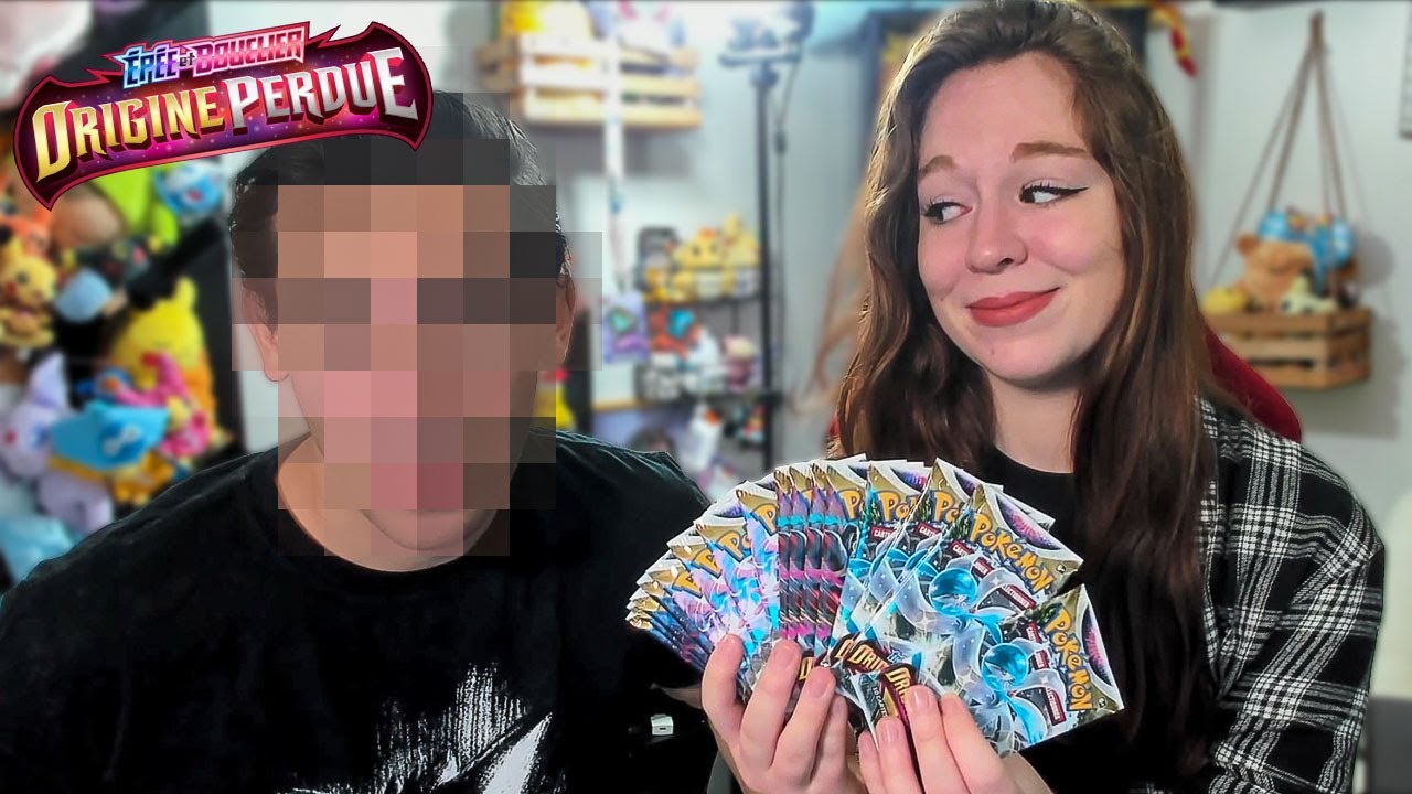 J'OUVRE DES BOOSTERS POKEMON AVEC MON COPAIN !