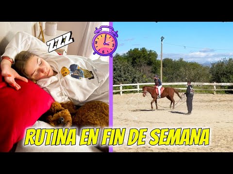 RUTINA DE MAÑANA EN FIN DE SEMANA DANIELA GO SE CAE DEL CABALLO