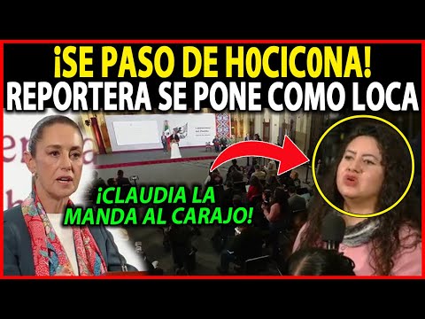 ¡NO PUEDE SER! REGRESÓ LA L0C4 DE LA MAÑANERA, CLAUDIA NO SE AGUANTÓ Y LA MANDÓ AL CARAJ0