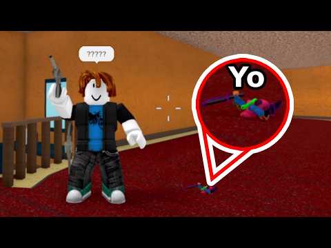 Murder Mistery 2 PERO Tengo el Avatar Más PEQUEÑO de Roblox (Momentos Divertidos)