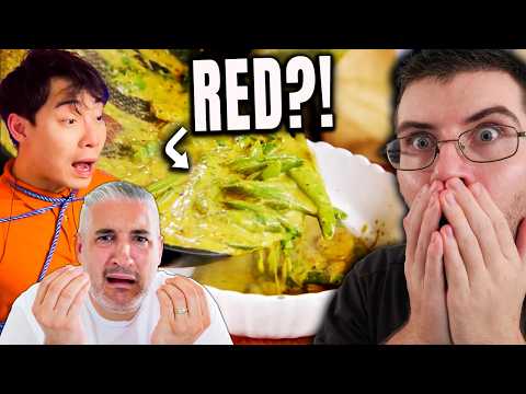 Pro Chef & Vincenzo React..To Uncle Roger HATING Jamie's THAI RED CURRY! 😱