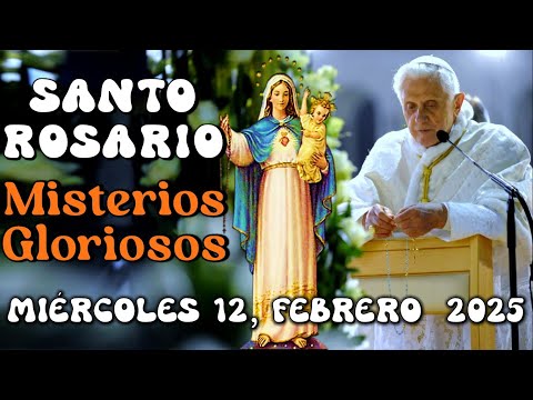 🔵SANTO ROSARIO EN LATÍN, MISTERIOS GLORIOSOS, Febrero 12, 2025