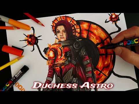 Drawing Duchess Astro  | Skibidi Toilet Episode 77 Full | CunsArt - Dibujo a la Astro Duquesa