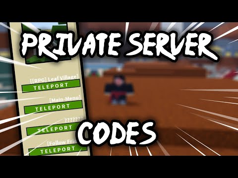 Shinobi Life 2 Private Server Codes Leaf 07 2021 - roblox how to make a private server for free