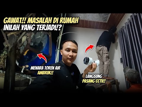 SIGAP PASANG CCTV DI RUMAH KANG IRLAN SAAT INI BANYAK MASALAH