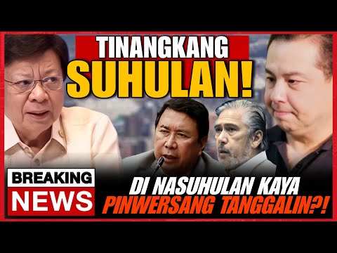 “KAYA NAMAN PALA TINANGGAL AS CHAIRMAN NG BLUE RIBBON SI SEN.MARCOLETA?! DI TlNANGGAP ANG SU.HOL?!”