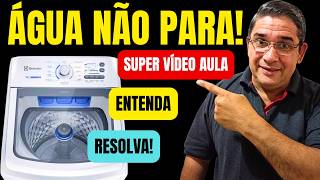 Lavadora Enchendo até Transbordar e Não Bate Descubra o defeito agora!