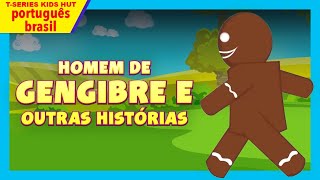 Homem De Gengibre e outras histórias | Histórias infantis | Histórias curtas para crianças #portugal