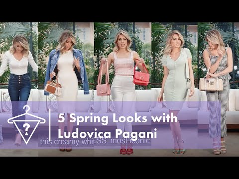 5 Spring Looks with Ludovica Pagani | #StyledByGUESS