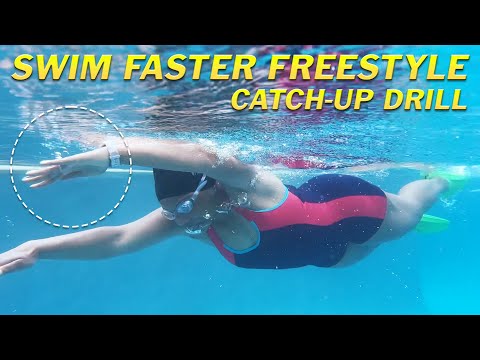 Improve Your Freestyle Pulls & Swim Faster | Catch-up Freestyle Drills