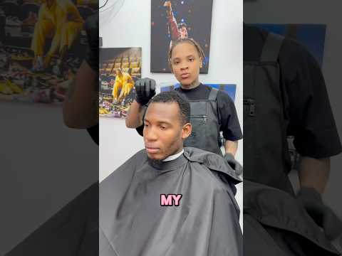 Did I SAVE HIM?!?!?🔥🔥 LMK IN THE COMMENTS!! #atlbarber #thalegendofficial #barberlife #crispyfade