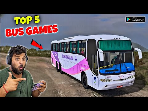 2024 ke Top 5 Bus Simulator Games for Android | Best Bus Simulator Games for Android