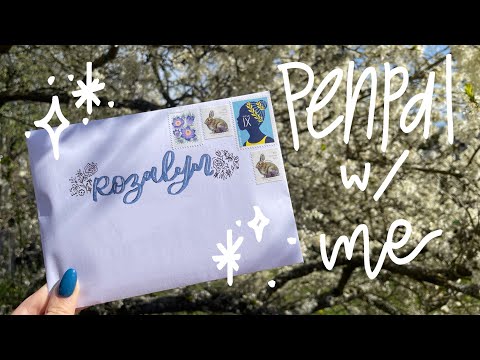 penpal with me! | Jumping back into penpalling