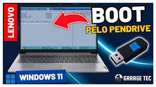 Lenovo IdeaPad 1: Como configurar a BIOS e instalar Windows 11 pelo PENDRIVE