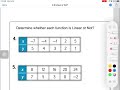 Determining Linear Functions