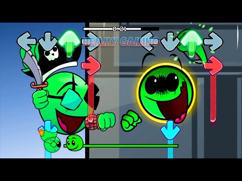 FNF NEW Geometry Dash 2.0 vs Geometry Dash 2.3 Sings Ejected I Fire In The Hole FNF Mods