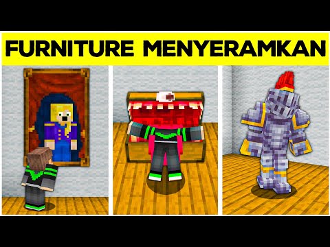 14 Macam Items FURNITURE MENYERAMKAN Di Minecraft