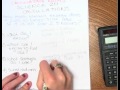 Calculating Energy and Power Usage