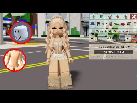CÓDIGO SKIN  PATY COM ITENS 3D DO BROOKHAVEN (com torço) #brookhaven #roblox #kamivime