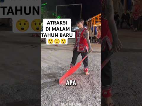 Sebuah atraksi di malam tahun Baru‼️😱😱😱 #shorts #viralshorts