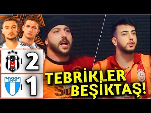 GALATASARAYLILAR BEŞİKTAŞ MAÇINI İZLERSE |BEŞİKTAŞ 2-1 MALMÖ|