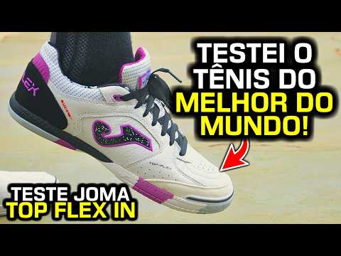 Testei o tênis do PITO! - Teste chuteira futsal Joma Top Flex IN