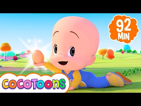 Humpty Dumpty subiu no muro 🎵 e mais musicas infantis de Cleo e Cuquin| Cocotoons Brasil