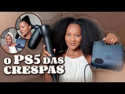 COMPREI O MELHOR SECADOR DE CABELO PARA CRESPAS