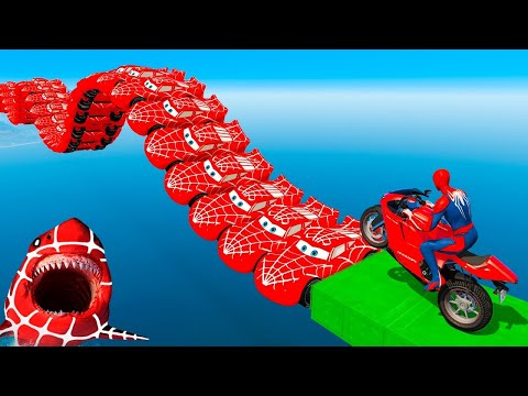 الرجل العنكبوت انقاذ باتمان Spider-Man Rescue batman vs iron man vs venom funny Game GTA 5 superhero
