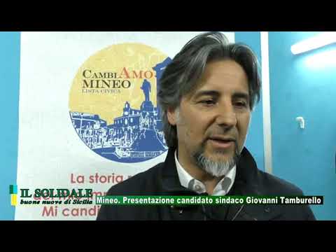 Video: Mineo - Presentazione candidato sindaco Giovanni Tamburello