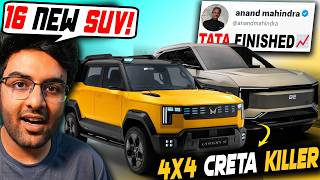 ₹7 Lakh Punch Killer to Mini Scorpio ! 16 Confirmed Mahindra SUVs for India RANKED!