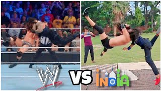 We tried WWE best moves | Roman Reigns vs Randy Orton SummerSlam 2014 Full Match | Lift Carry 