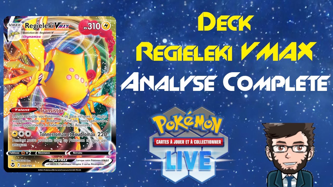 Analyse complète #120 du deck Regieleki VMAX sur Pokémon TCG Live