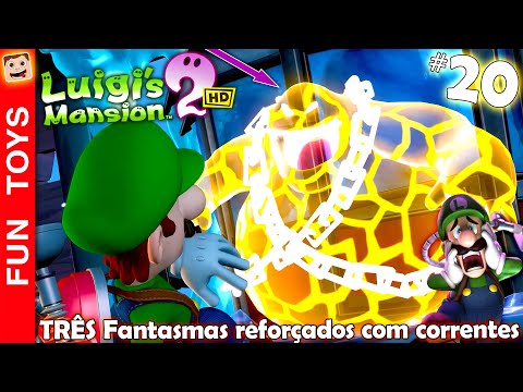 Luigi's Mansion 2 #20 - Achei que iria ser fácil, mas TRÊS Fantasmas REFORÇADOS me atrapalharam!