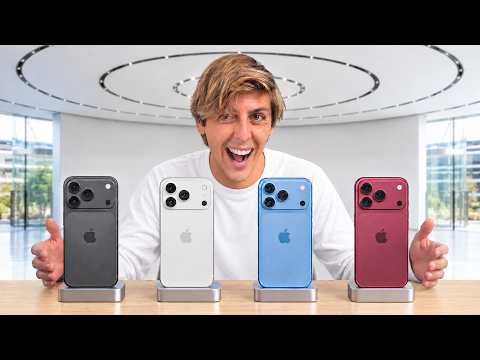 iPhone 18 Pro Hands-On: All New Colors Compared